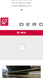 Mobile Screenshot of derco.com